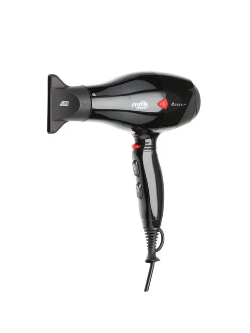 DEWAL Фен PROFILE COMPACT 03-119 Black, черный, фото 6