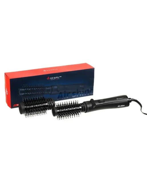 DEWAL Фен-щетка PRO AIR SHINE 03-400A, черный, фото 7