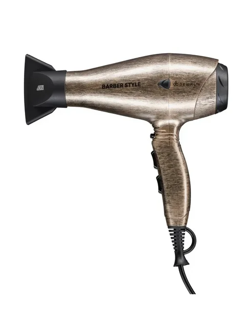 DEWAL Фен PRO BARBER STYLE 03-120 Bronze, коричневый, фото 2