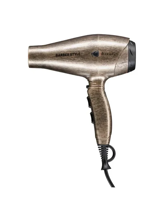 DEWAL Фен PRO BARBER STYLE 03-120 Bronze, коричневый, фото 3