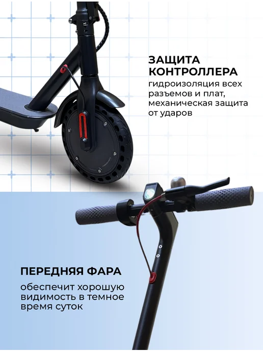 Двигай Электросамокат складной для взрослых М365 Pro, черный, фото 2