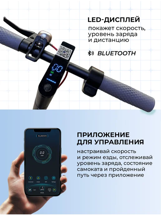 Двигай Электросамокат складной для взрослых М365 Pro, черный, фото 4