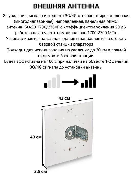 NETGIM Интернет для дачи 4G роутер WiFi с KAA20-1700 2700F, 4 г, фото 3