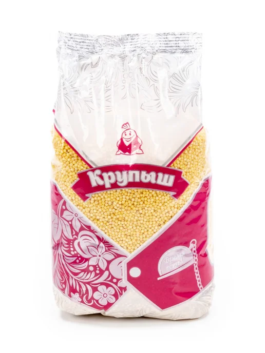 Крупыш Пшено шлифованное, высший сорт, 800г, 10 шт, 800 г, 10 шт, фото 2