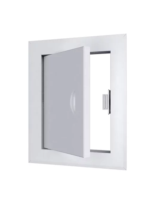 EVECS Люк ревизионный 15х15 см стальной с ручкой, 15x15 см, фото 4