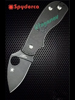 Нож складной Spyderco Squeak fishing akbar 272187293 купить за 481 ₽ в интернет-магазине Wildberries