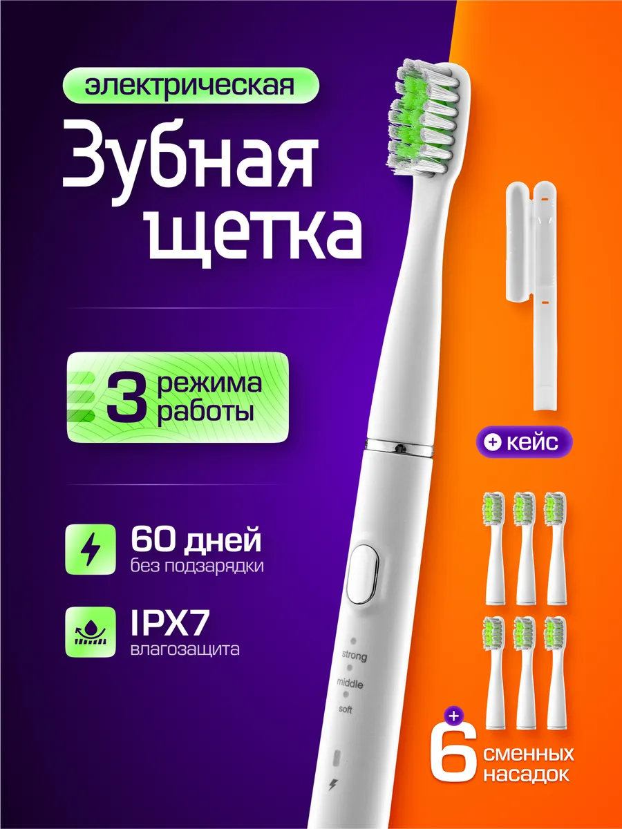Электрическая зубная щетка