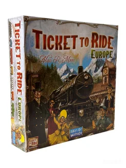 Ticket to ride Europe English Version 1в1