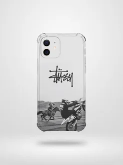 Стильный чехол на iPhone 11 силиконовый STUSSY