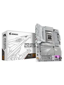 Материнская плата X870 AORUS ELITE WF7 ICE AM5 AMD X870 ATX Gigabyte 272515621 купить за 33 875 ₽ в интернет-магазине Wildberries