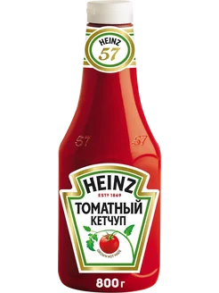 Кетчуп HEINZ Томатный, 800г Heinz 272523232 купить за 294 ₽ в интернет-магазине Wildberries