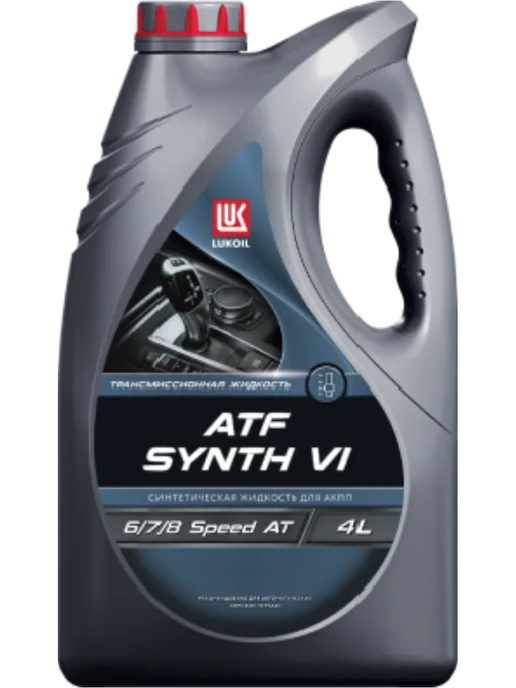 Лукойл Масло трансмиссионное LUKOIL ATF SYNTH VI, 4 л, 4 л, фото 5