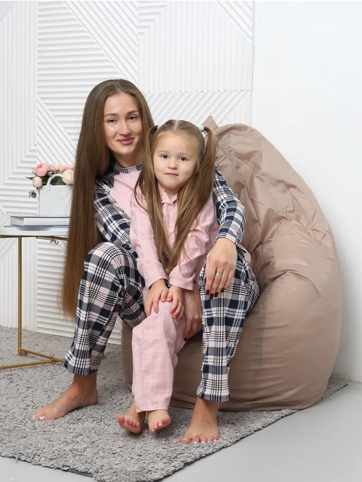 Cozy fabric Кресло мешок груша 3XL, бежевый, фото 2