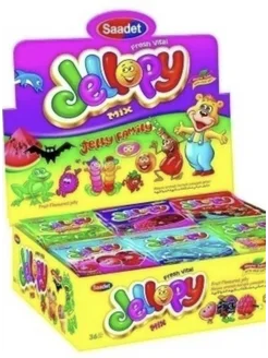 Жевательный мармелад Jellopy Mix Jelly 15гр 36шт