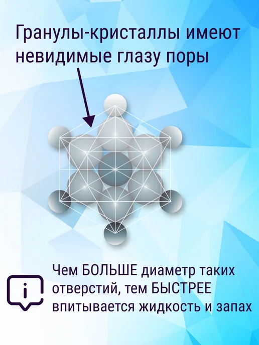 GRODO Силикагелевый наполнитель для лотка 15 л 6 кг крупный, 15 л, 6 кг, фото 5