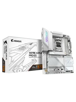 Материнская плата X870E AORUS PRO ICE AM5 AMD X870E ATX RTL Gigabyte 272696373 купить за 40 752 ₽ в интернет-магазине Wildberries