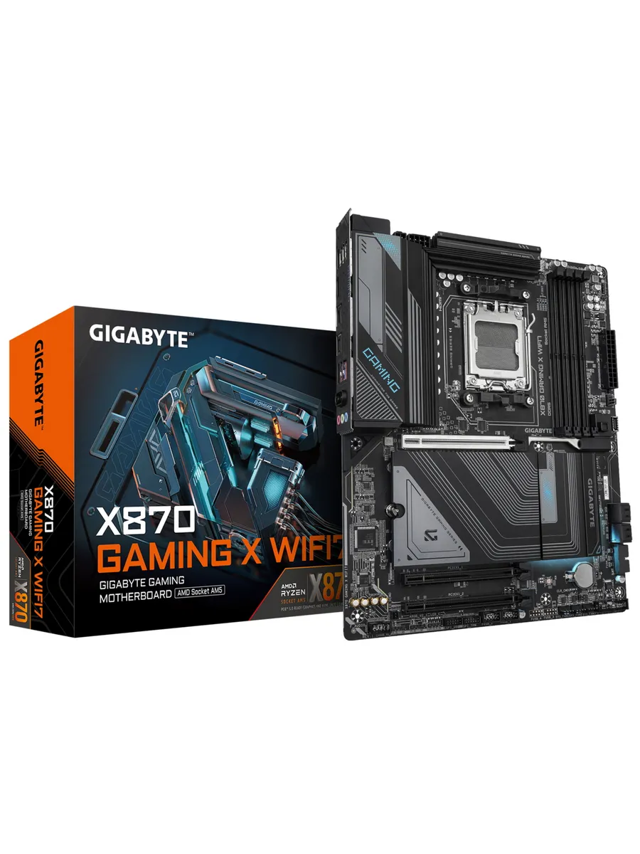 Gigabyte Материнская плата X870 GAMING X WIFI7 AM5 AMD X870 ATX RTL
