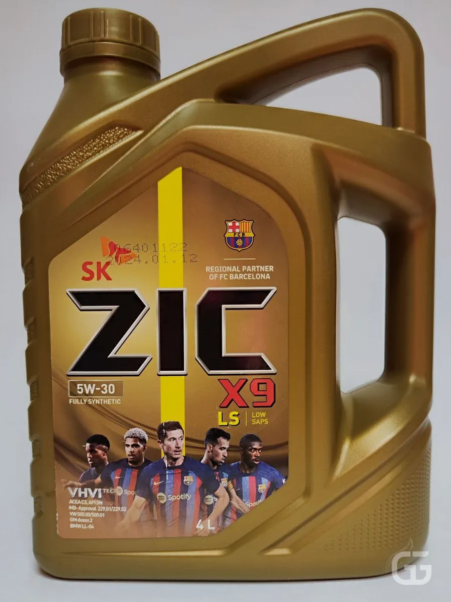162608 ZIC X9 LS 5W-30 4л