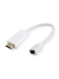 Переходник miniDisplayPort - HDMI, 20F 19M, дли