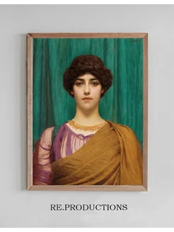 Постер A Pompeian Lady - John William Godward