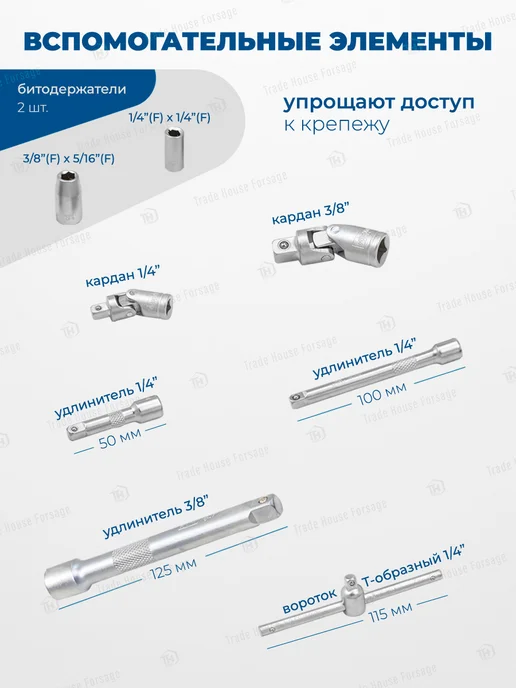 Scheppach Набор инструментов для автомобиля 108 предметов, 108 предметов, фото 5