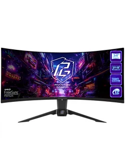 34" Монитор PG34QRT2B, VA, 3440x1440, 180Гц ASRock 272923837 купить за 42 018 ₽ в интернет-магазине Wildberries