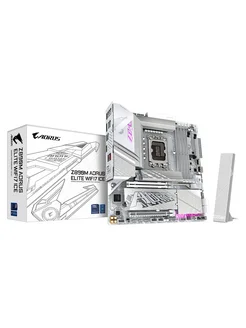 Материнская плата Z890M AORUS ELITE WIFI7 ICE LGA1851 Intel Gigabyte 272933873 купить за 27 922 ₽ в интернет-магазине Wildberries