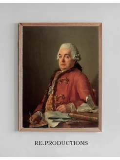 Постер Portrait of Jacques-François - Jacques Louis David