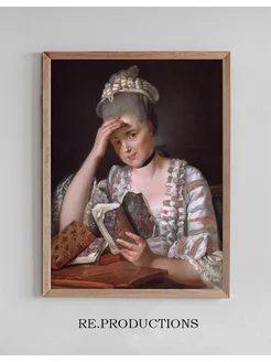 Постер Madame François Buron - Jacques Louis David