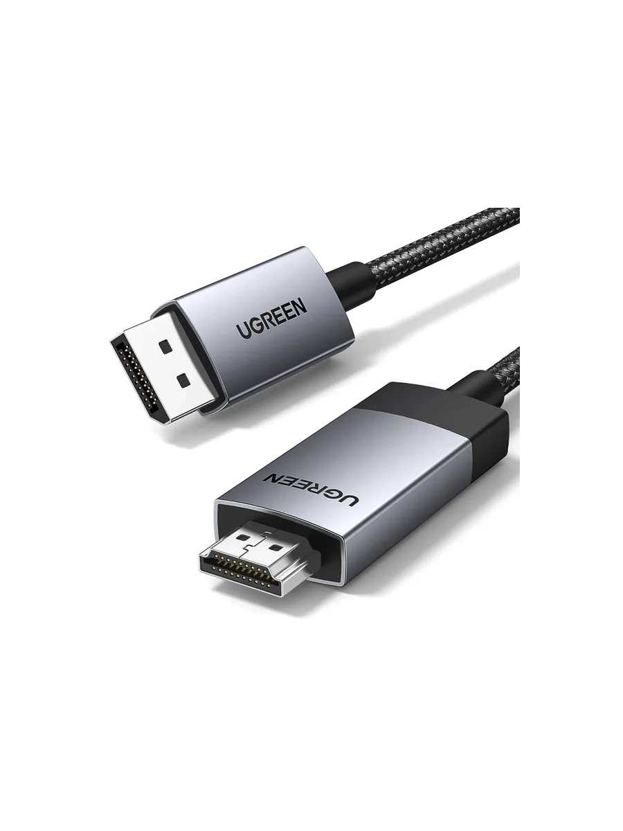 Display Port to HDMI Cable DP Adapter Converter Audio Video PC HDTV 1080P 60Hz