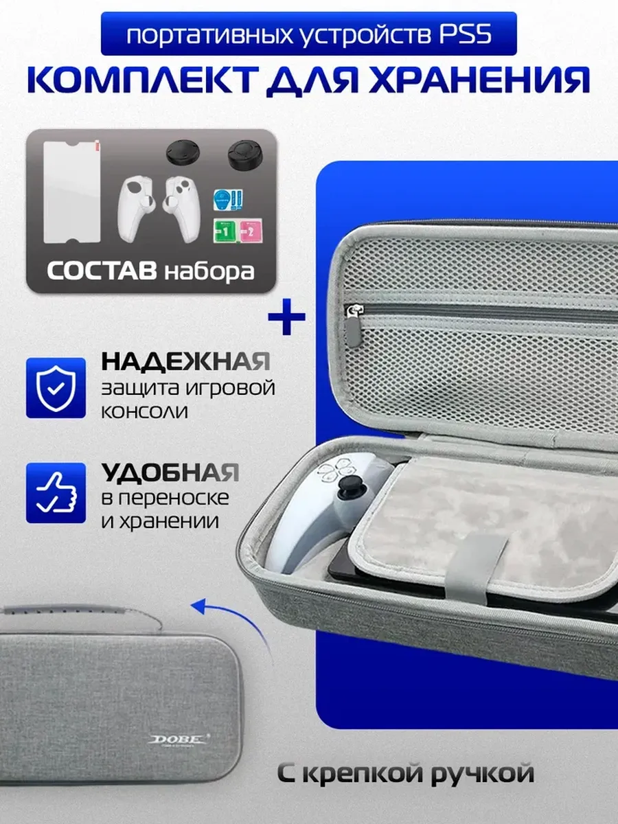 Сумка для хранения консоли PS5 Portal