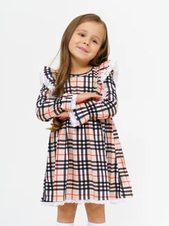 Платье для девочки в клетку MADARATI KIDS 273009588 купить за 1 062 ₽ в интернет-магазине Wildberries