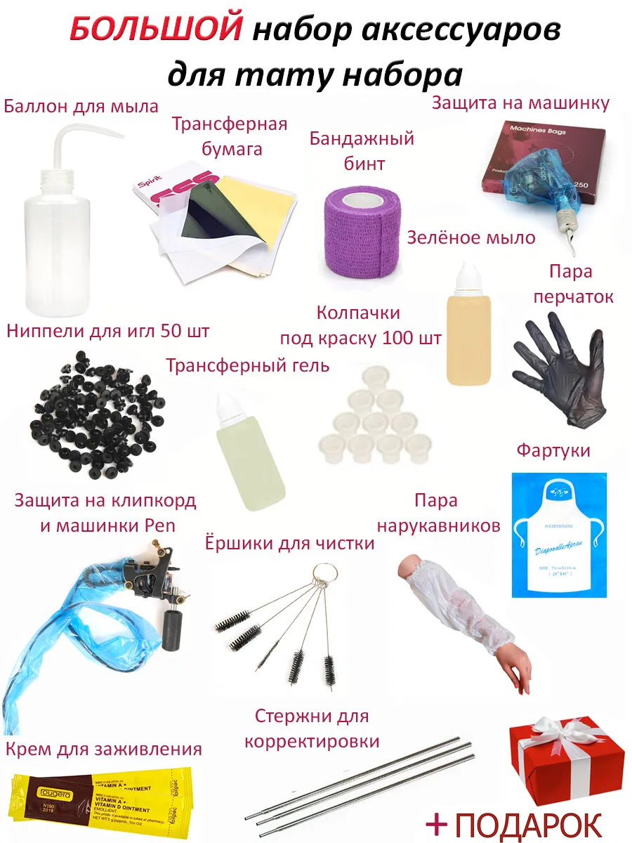 Большой набор расходников...
