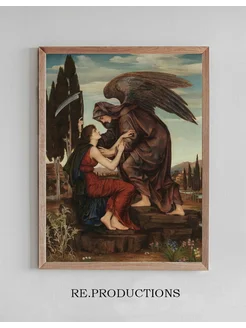 Постер Angel of death - Evelyn De Morgan