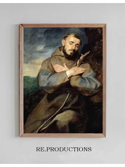 Постер Saint Francis - Peter Paul Rubens