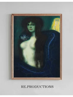 Постер Die Sünde (The Sin) - Franz von Stuck