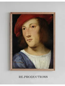 Постер Portrait of a Young Man - Titian