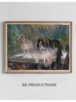 Постер Ballet at the Paris Opéra - Edgar Degas