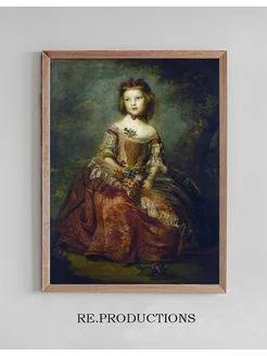 Постер Lady Elizabeth Hamilton - Sir Joshua Reynolds