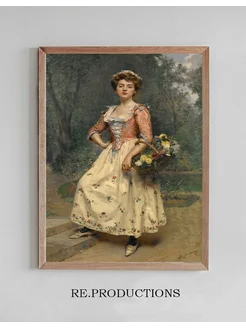 Постер Spring Beauty - Raimundo de Madrazo y Garreta