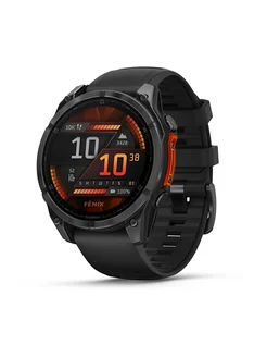 Fenix 8 – 47 mm, AMOLED серо-черный