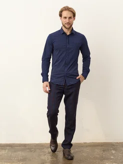 Рубашка классическая SLIM FIT ddd 273240468 купить за 695 ₽ в интернет-магазине Wildberries