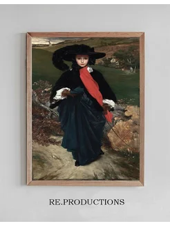 Постер Portrait of May Sartoris - Frederic Leighton