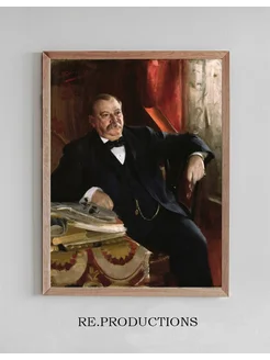 Постер Grover Cleveland - Anders Zorn