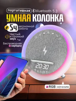 Умная музыкальная bluetooth колонка