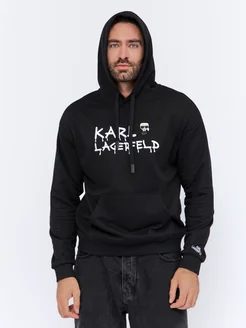 Брендовая худи без начёса Karl Lagerfeld 273295120 купить за 2 772 ₽ в интернет-магазине Wildberries