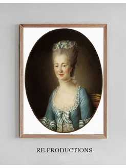 Постер Portrait de jeune - Elisabeth Louise Vigée Le Brun