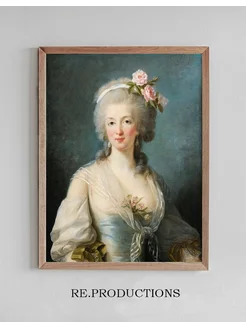 Постер Portrait of a lady - Elisabeth Louise Vigée Le Brun