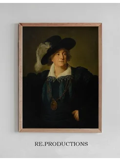 Постер Portrait of - Elisabeth Louise Vigée Le Brun