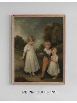 Постер The Sackville Children - John Hoppner